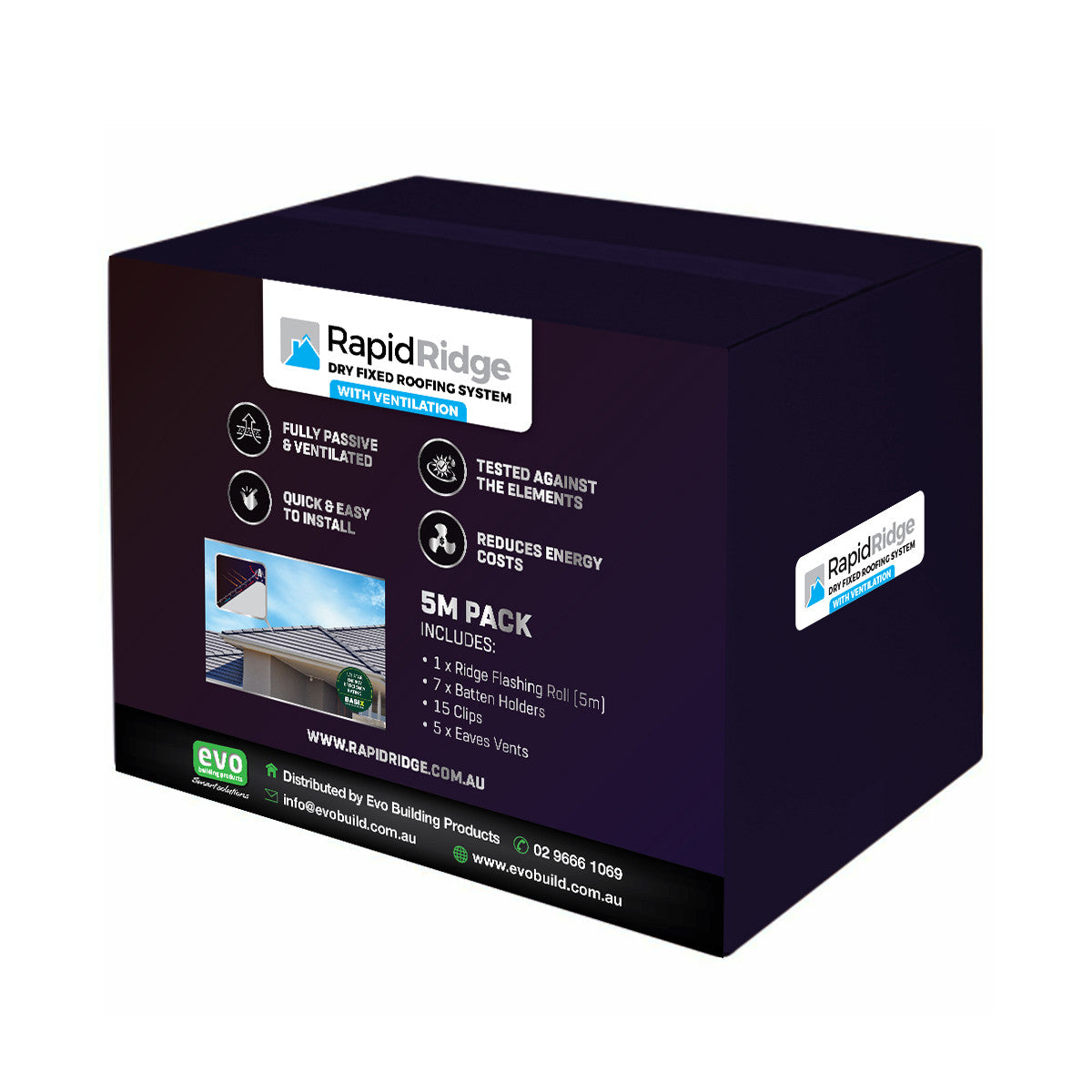 RapidRidge with Ventilation - Dry Fixed Roofing System – Roof Stuff