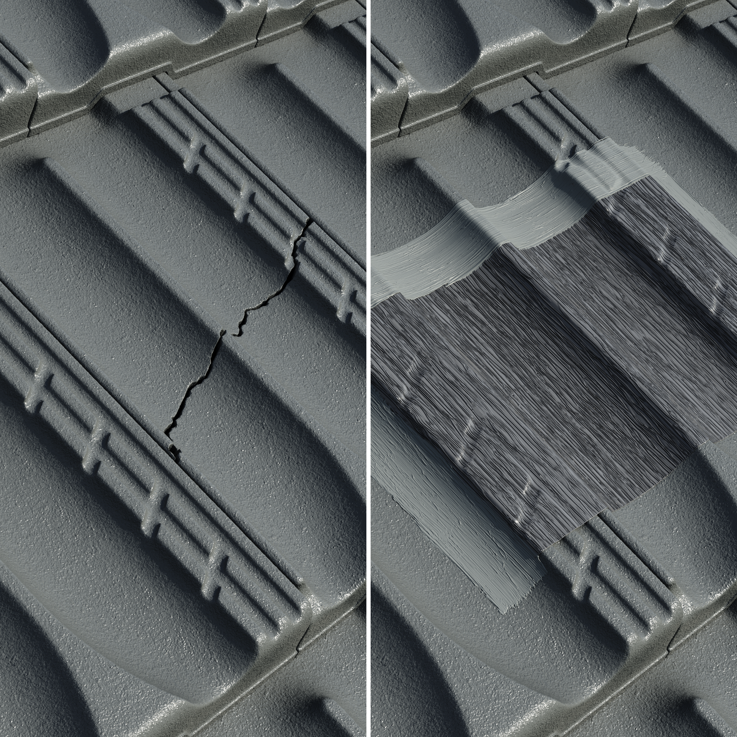 Fix-It-Fast - Roof Repair Kit for Tile Roofs