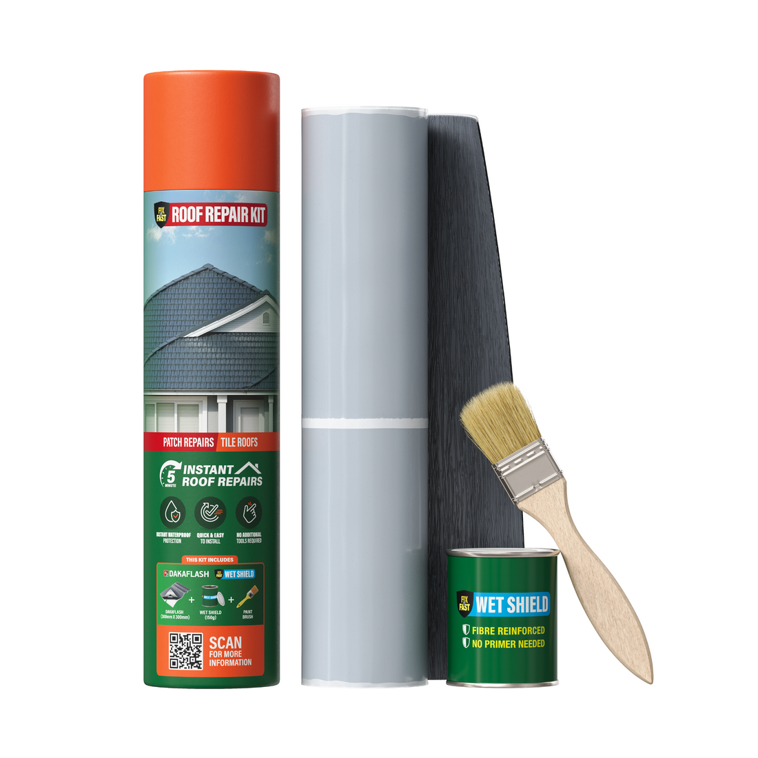 Fix-It-Fast - Roof Repair Kit for Tile Roofs